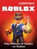 Roblox Gift Card 2200 Robux (PC) - Roblox Key - NORTH AMERICA
