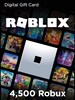 Roblox Gift Card (PC) 4 500 Robux - Roblox Key - EUROPE
