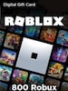 Roblox Gift Card PC 800 Robux - Roblox Key - GLOBAL