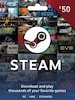 Steam Gift Card 50 USD - Steam Key - For USD Currency Only