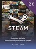 Steam Gift Card GLOBAL 2 EUR Steam Key - For EUR Currency Only