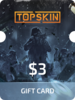 Topskin.net Gift Card 3 USD