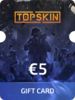 Topskin.net Gift Card 5 EUR