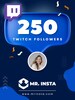 Twitch 250 Followers - Mrinsta.com