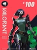 VALORANT Gift Card 100 USD - Riot Key - UNITED STATES