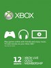 Xbox Live GOLD Subscription Card 12 Months - Key MEXICO