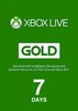 Xbox Live Gold Trial Code XBOX LIVE 7 Days Xbox Live GLOBAL