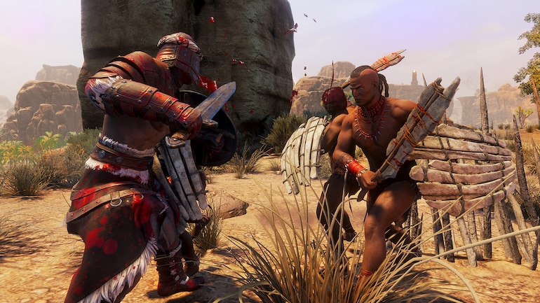 More traditional melee combat system in Conan Exiles