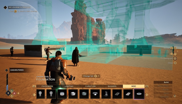 Building in Dune: Awakening