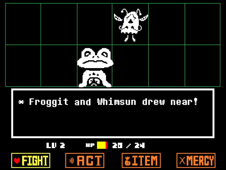 Undertale - gamecreen
