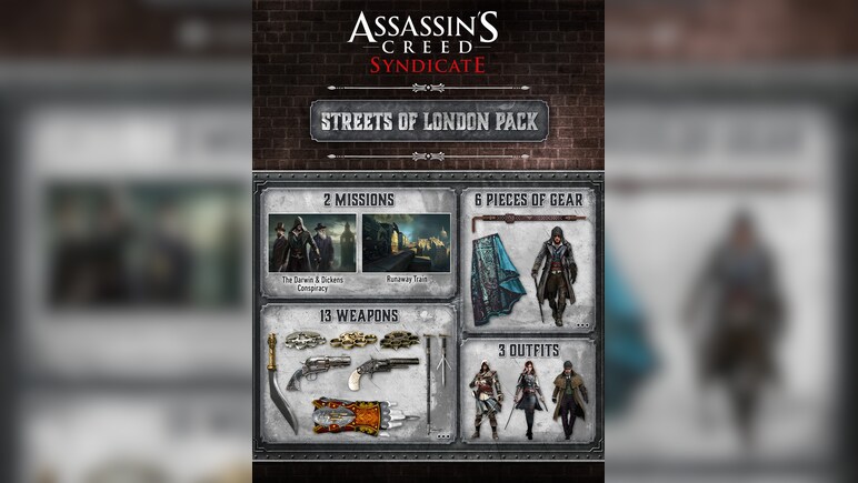 Assassin's Creed Syndicate - Streets of London Pack