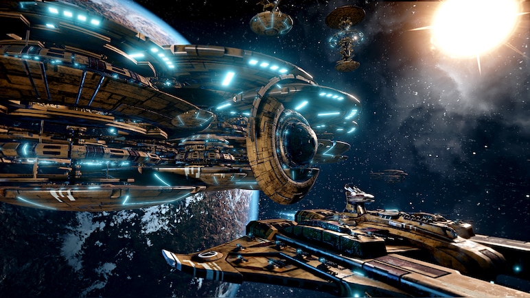 Battlefleet Gothic: Armada - Space Marines + Tau Empire
