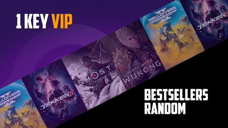 Bestsellers Random VIP 1 Key PC