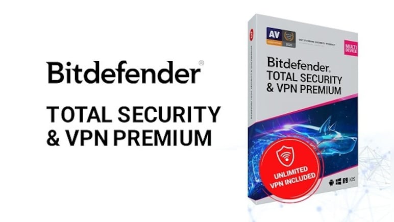 Bitdefender Total Security + Premium VPN