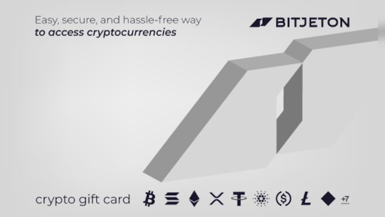 BitJeton Crypto Gift Card