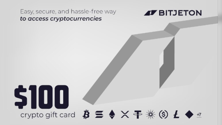 BitJeton Crypto Gift Card