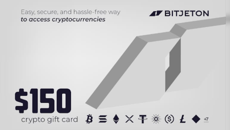 BitJeton Crypto Gift Card