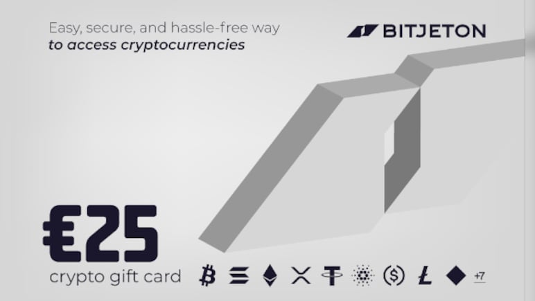 BitJeton Crypto Gift Card