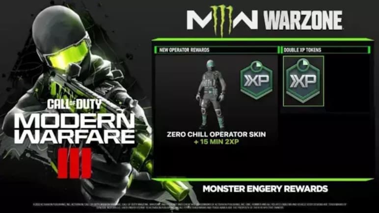 Call of Duty: Modern Warfare III - Monster Energy Full Set Bundle Pack