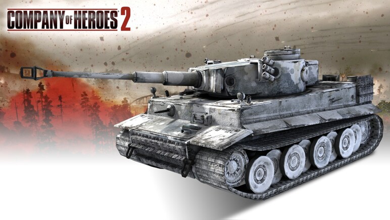 Company of Heroes 2 - German Skin: (H) Winter Ambush Pattern
