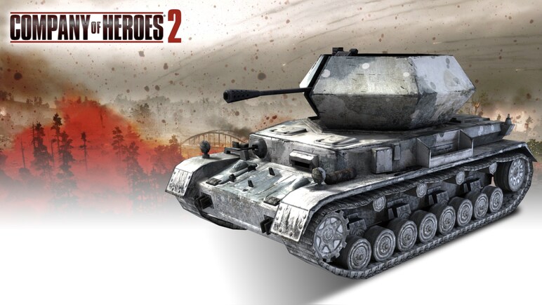 Company of Heroes 2 - German Skin: (M) Winter Ambush Pattern