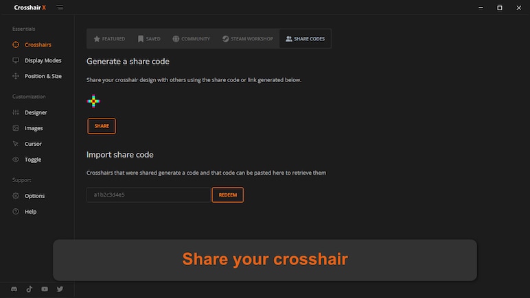 Crosshair X