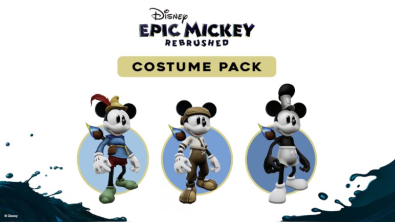 Disney Epic Mickey: Rebrushed - Costume Pack