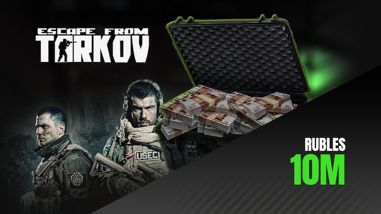 Escape From Tarkov Roubles - 10M PC PvP