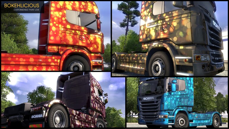 Euro Truck Simulator 2 - Flip Paint Designs