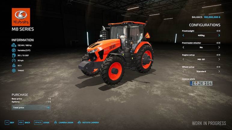 Farming Simulator 22 - Kubota Pack PC