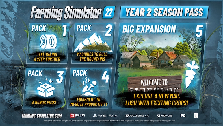 Farming Simulator 22 - Year 2 Season Pass