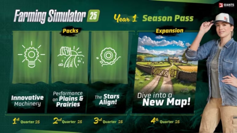 Farming Simulator 25 Year 1 Pass Standard Edition PC
