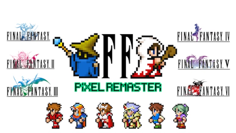 FINAL FANTASY I-VI Pixel Remaster Bundle PC