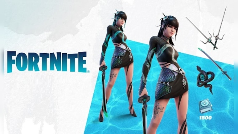 Fortnite - Sapphire Hagiri Quest Pack + 1500 V-Bucks