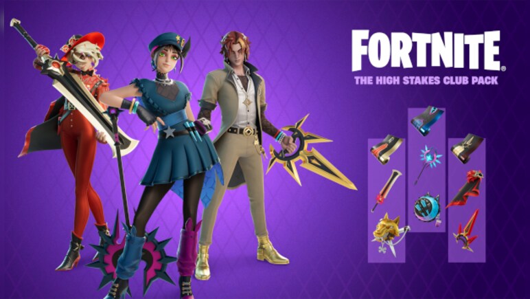 Fortnite - The High Stakes Club Pack