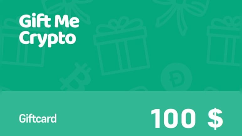 Gift Me Crypto Gift Card