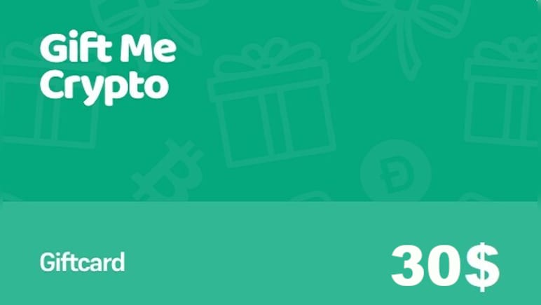 Gift Me Crypto Gift Card