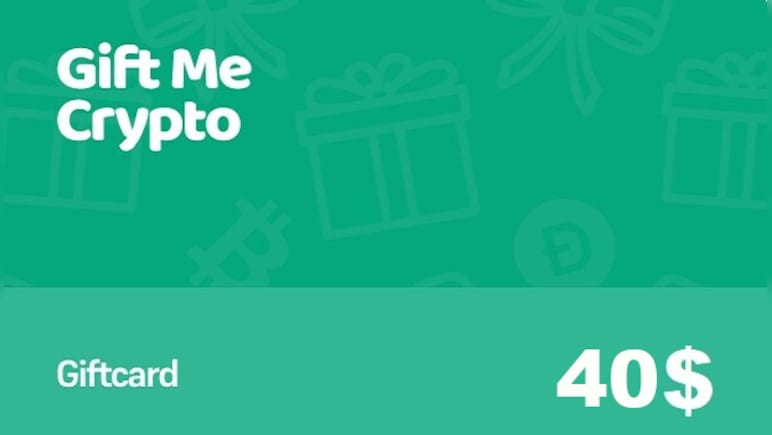 Gift Me Crypto Gift Card