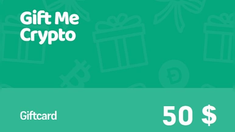 Gift Me Crypto Gift Card