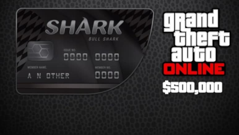 Grand Theft Auto Online: Bull Shark Cash Card - 500000 Xbox Series X/S