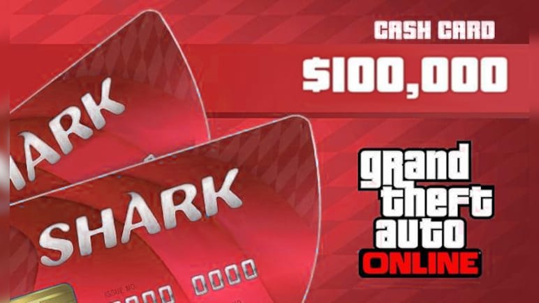 Grand Theft Auto Online: The Red Shark Cash Card Rockstar