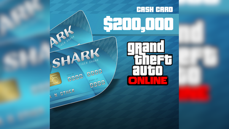Grand Theft Auto Online: Tiger Shark Cash Card