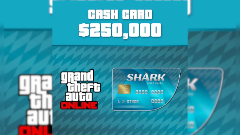 Grand Theft Auto Online: Tiger Shark Cash Card - 250000 Xbox One