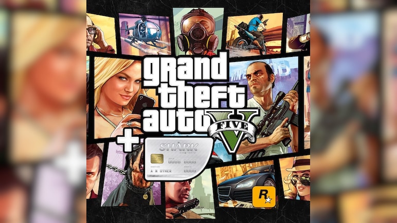 Grand Theft Auto V + Whale Shark Cash Card