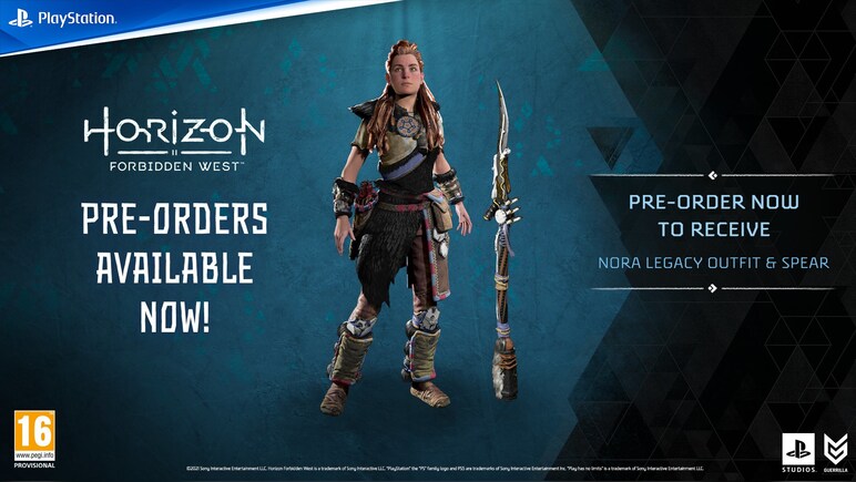 Horizon Forbidden West - Preorder Bonus