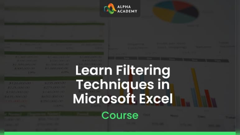 Learn Filtering Techniques in Microsoft Excel
