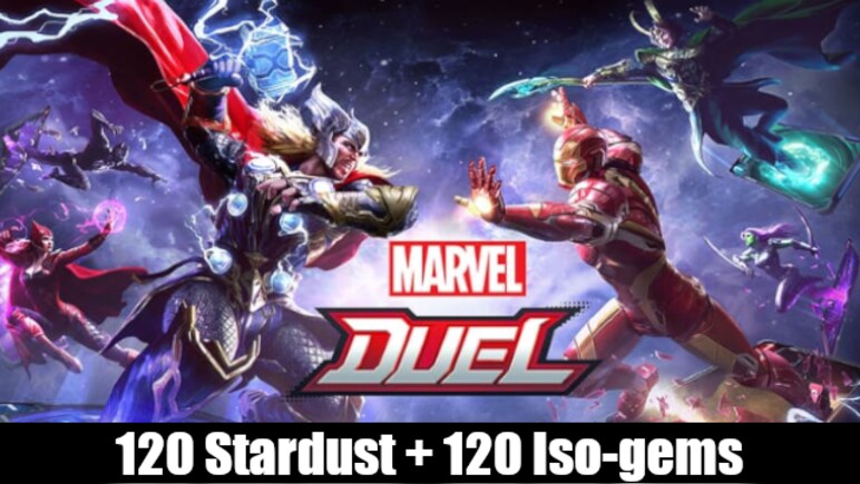 Marvel Duel 120 Stardust + 120 Iso-gems