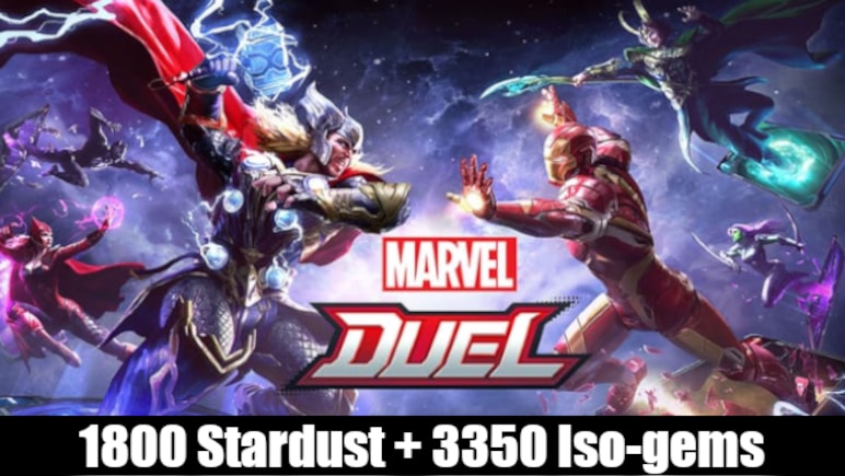 Marvel Duel 1800 Stardust + 3350 Iso-gems