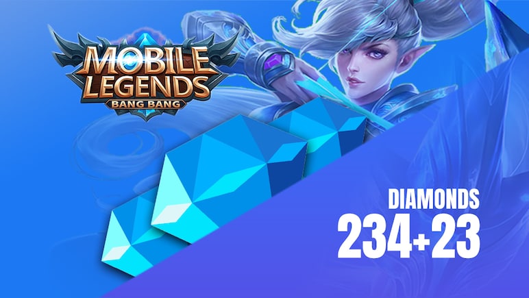 Mobile Legends: Bang Bang 234 + 23 Diamonds