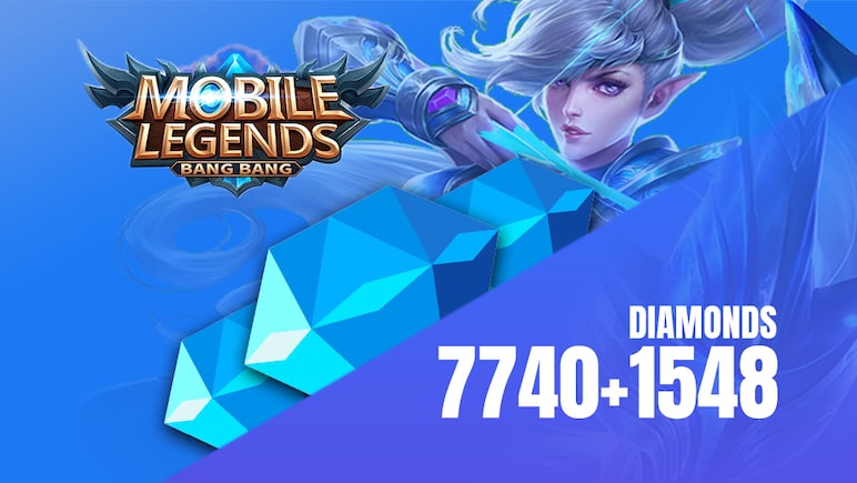Mobile Legends: Bang Bang 7740 + 1548 Diamonds